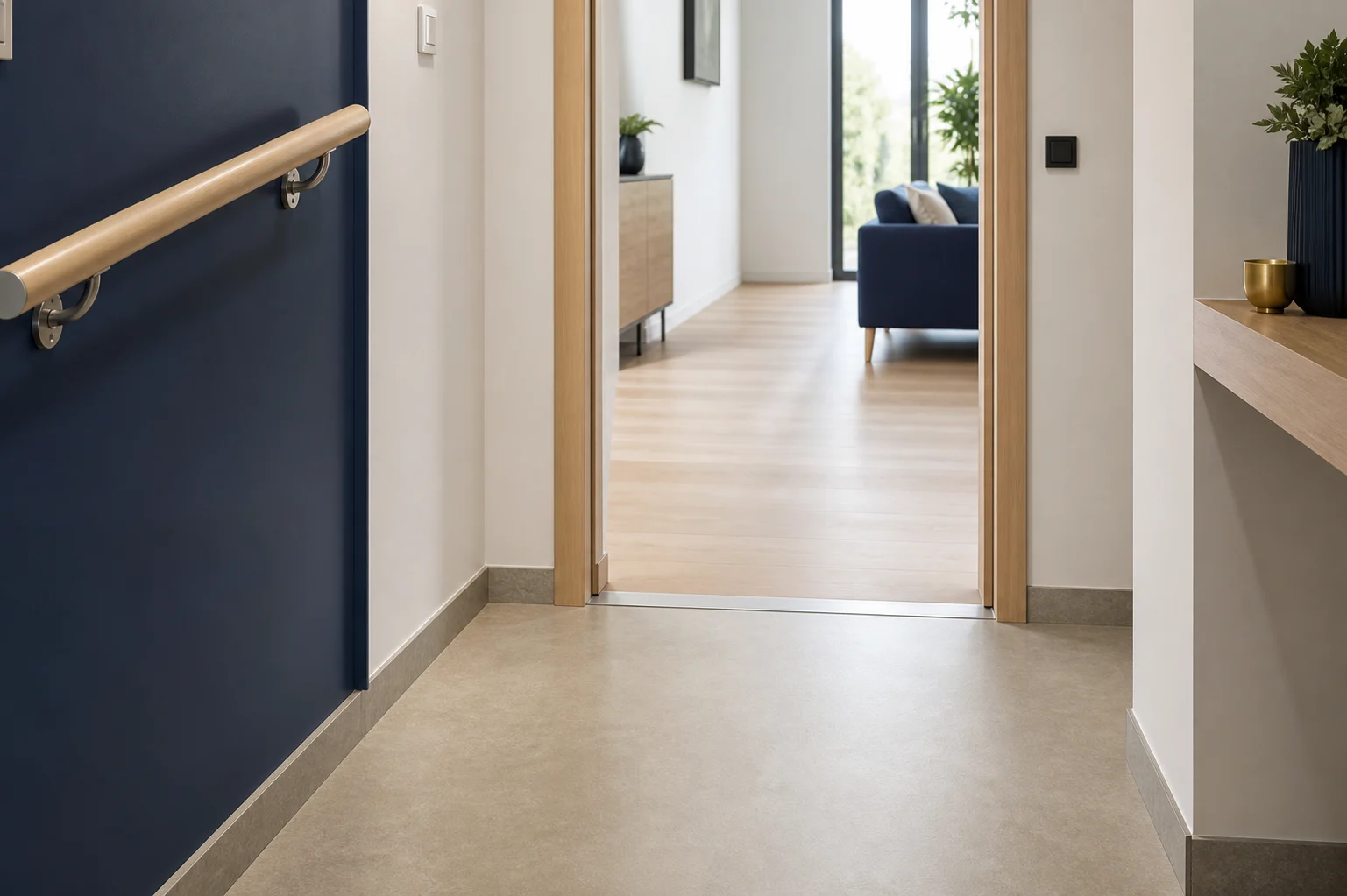 Travaux d'adaptation des circulations dans un logement